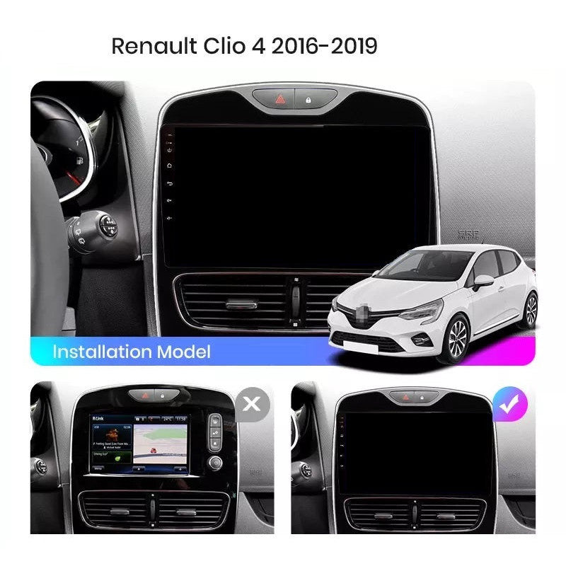 Navigație Renault Clio 4 (2016-2019), Android, Ecran 2K, 4GB RAM 64GB, 8-core