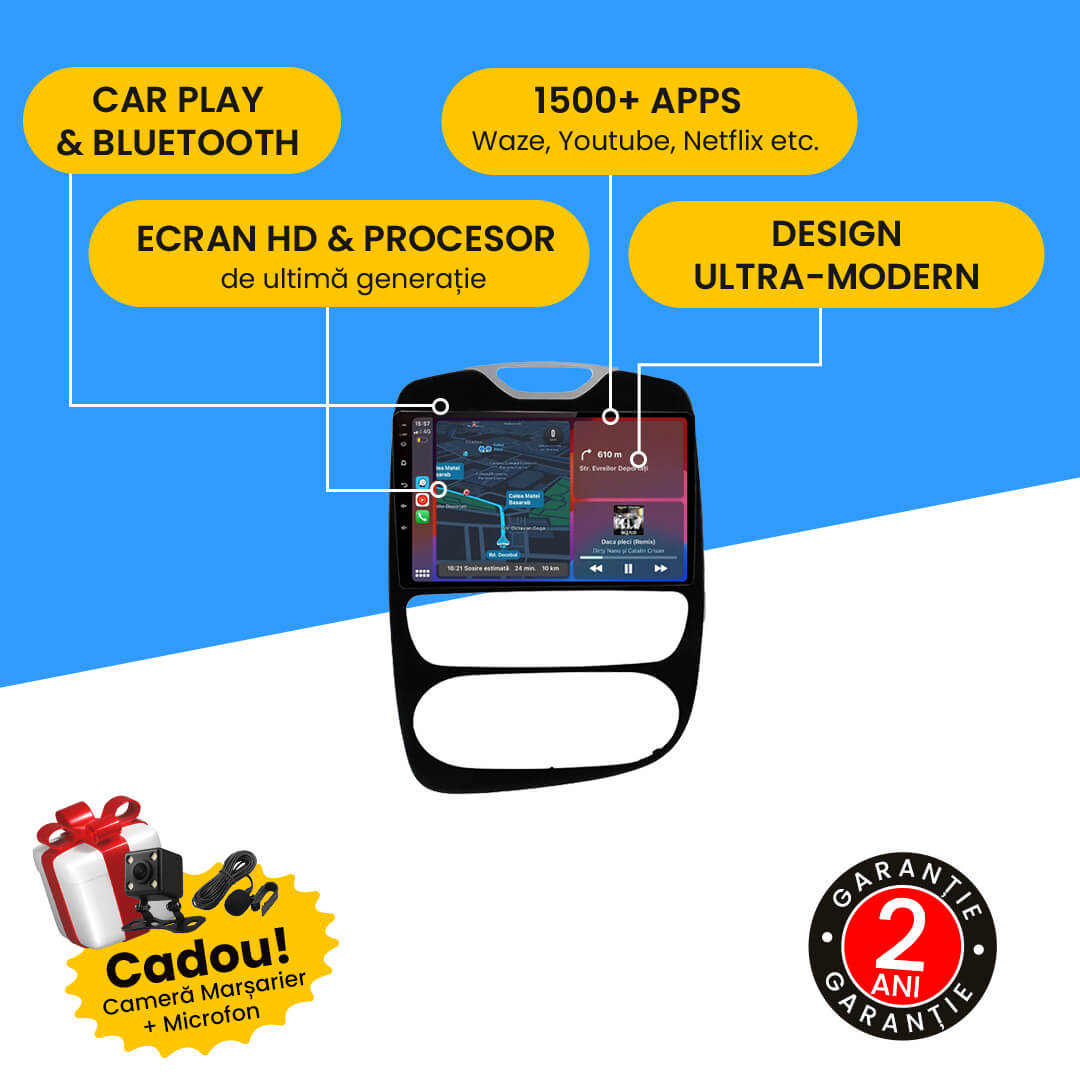 Navigatie Renault Clio 4 (2016-2019), Android.