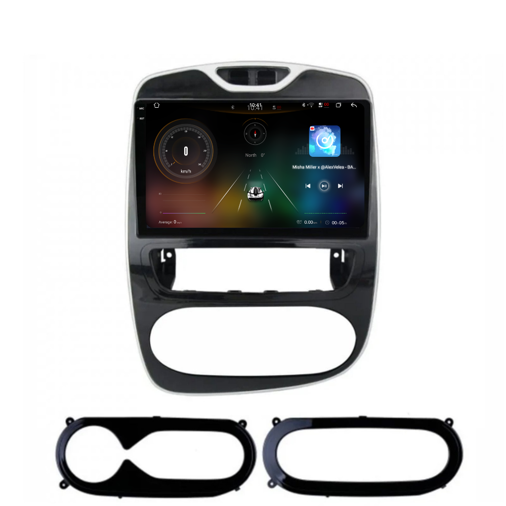 Navigatie Renault Clio 4 (2016-2019), Ecran 10 inch 2K, 12GB RAM 256GB, 8-core