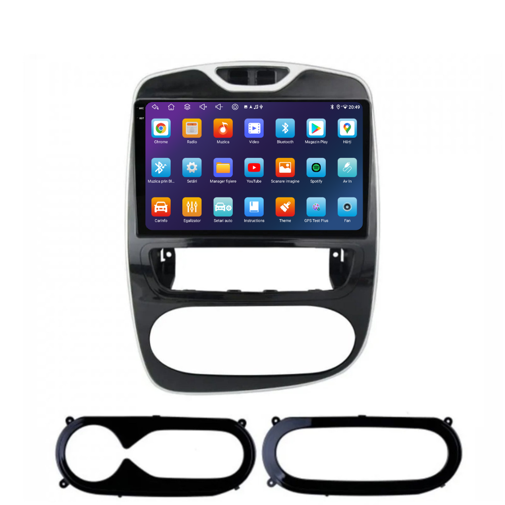 Navigatie Renault Clio 4 (2016-2019), Ecran 10 inch, 6GB RAM 128GB, 8-core