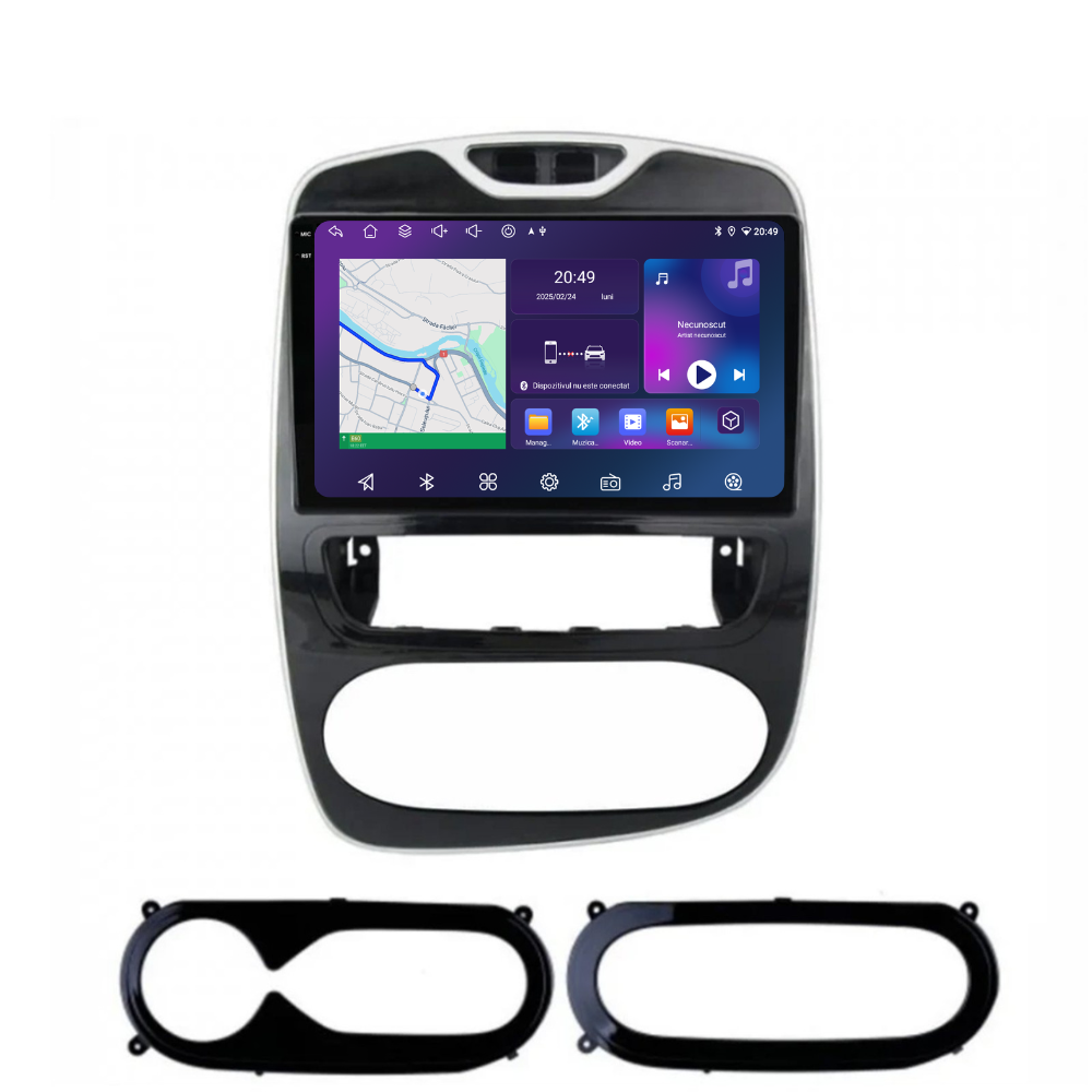 Navigatie Renault Clio 4 (2016-2019), Ecran 10 inch, 6GB RAM 128GB, 8-core