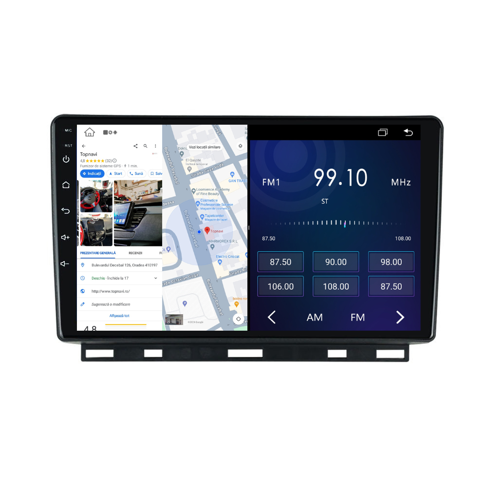 Navigatie Renault Clio 5 (2019+), Ecran 9 inch, 1GB RAM 32GB