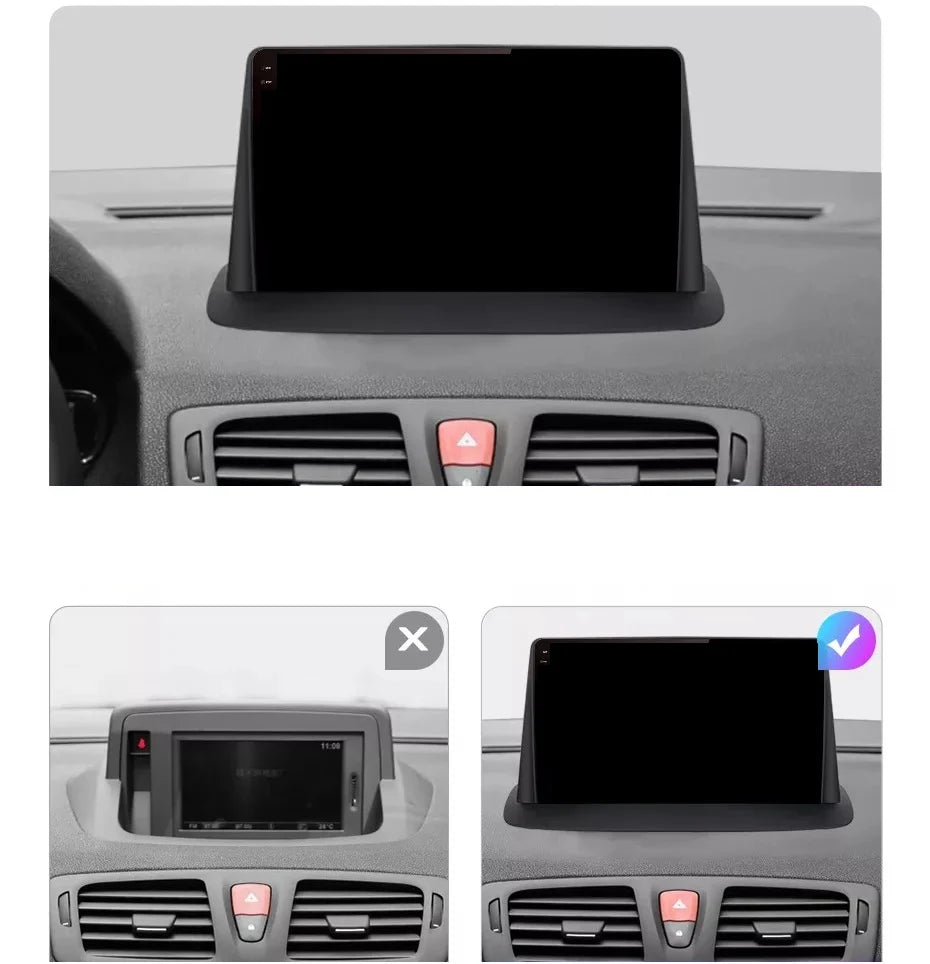 Navigatie Renault Megane 3 (2008-2016), Ecran 9 inch, 4GB RAM 64GB, 8-core