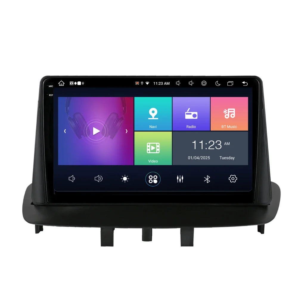 Navigatie Renault Megane 3 (2008-2016), Ecran 9 inch, 8GB RAM 256GB, 8-core