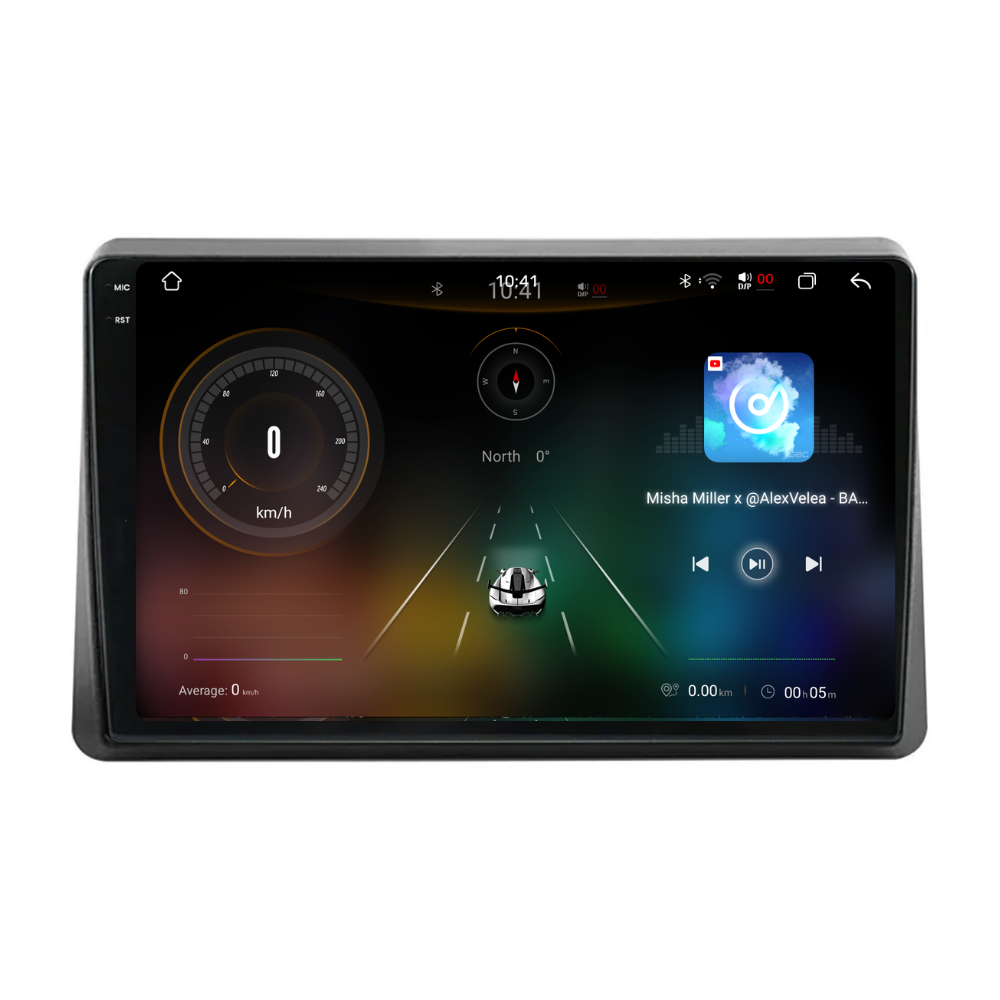 Navigatie Renault Express (2021+), Ecran 9 inch 2K, 12GB RAM 256GB, 8-core