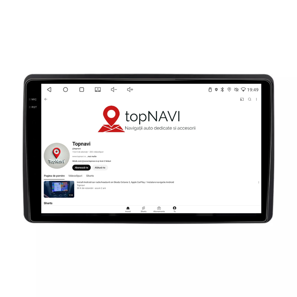 Navigatie Renault Express (2020+), Ecran 9 inch, 8GB RAM 256GB, 8-core