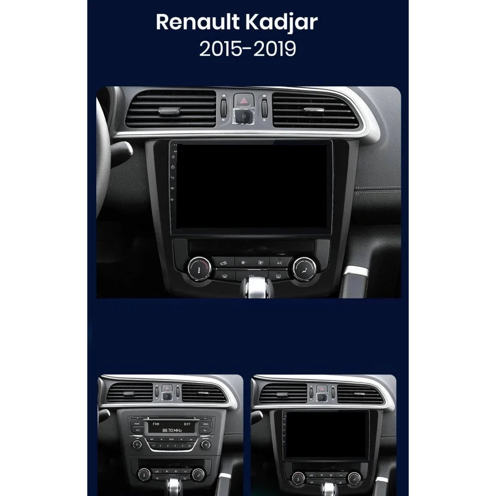 Navigatie Renault Kadjar 2015-2019, Android 12, 4GB RAM 64GB, 4core