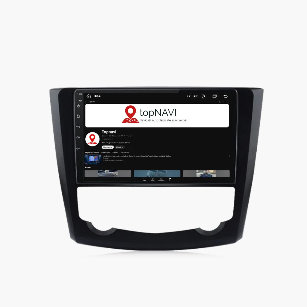 Navigatie Renault Kadjar 2015-2019, Android, Ecran 2K, 8GB RAM 256GB, carplay / android auto,octacore, 4G