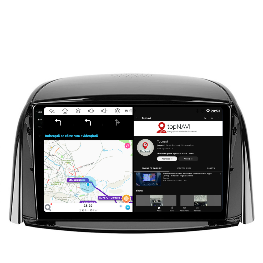 Navigatie Renault Koleos (2008-2016), Ecran 9 inch, 4GB RAM 64GB, 8-core