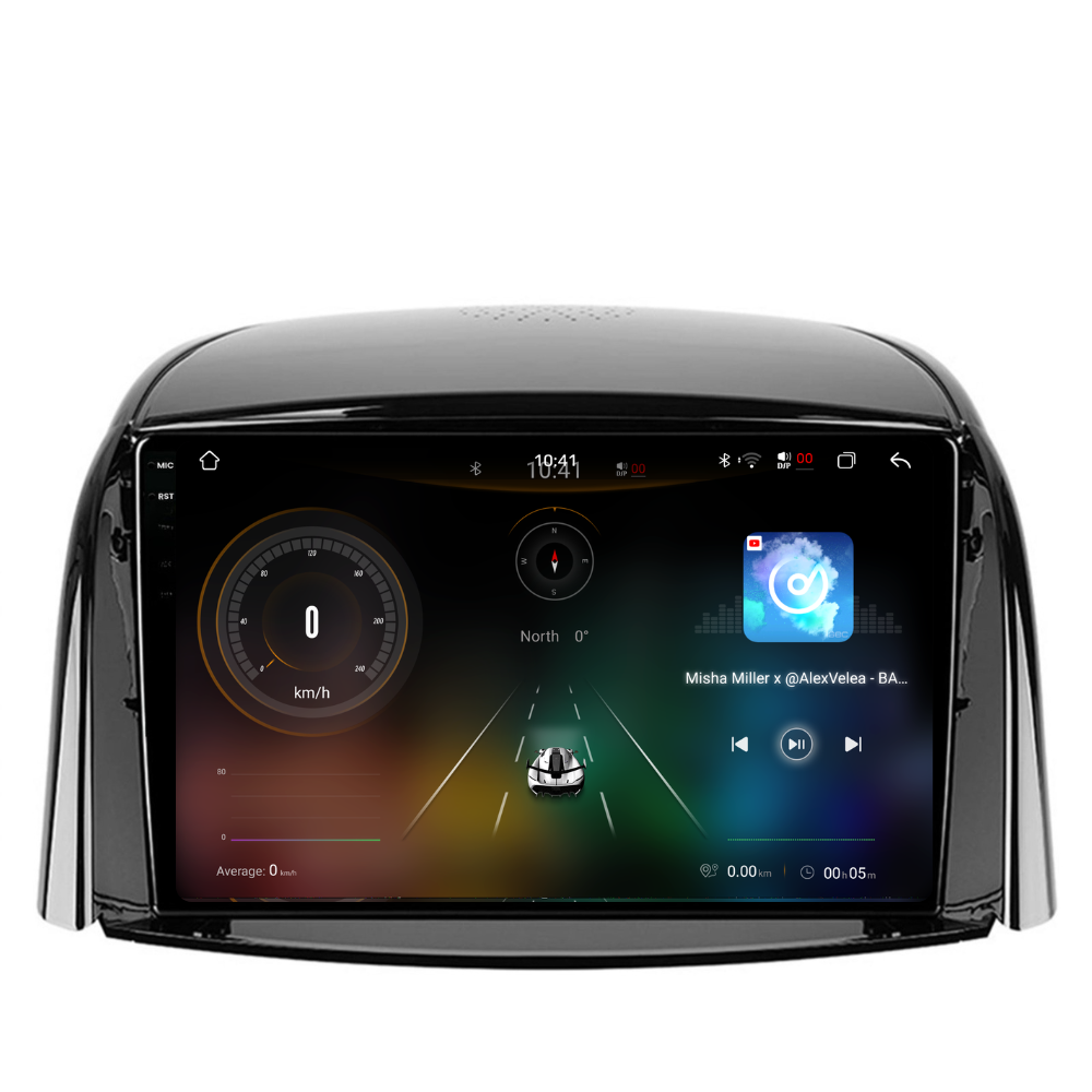 Navigatie Renault Koleos (2008-2016), Ecran 9 inch 2K, 12GB RAM 256GB, 8-core