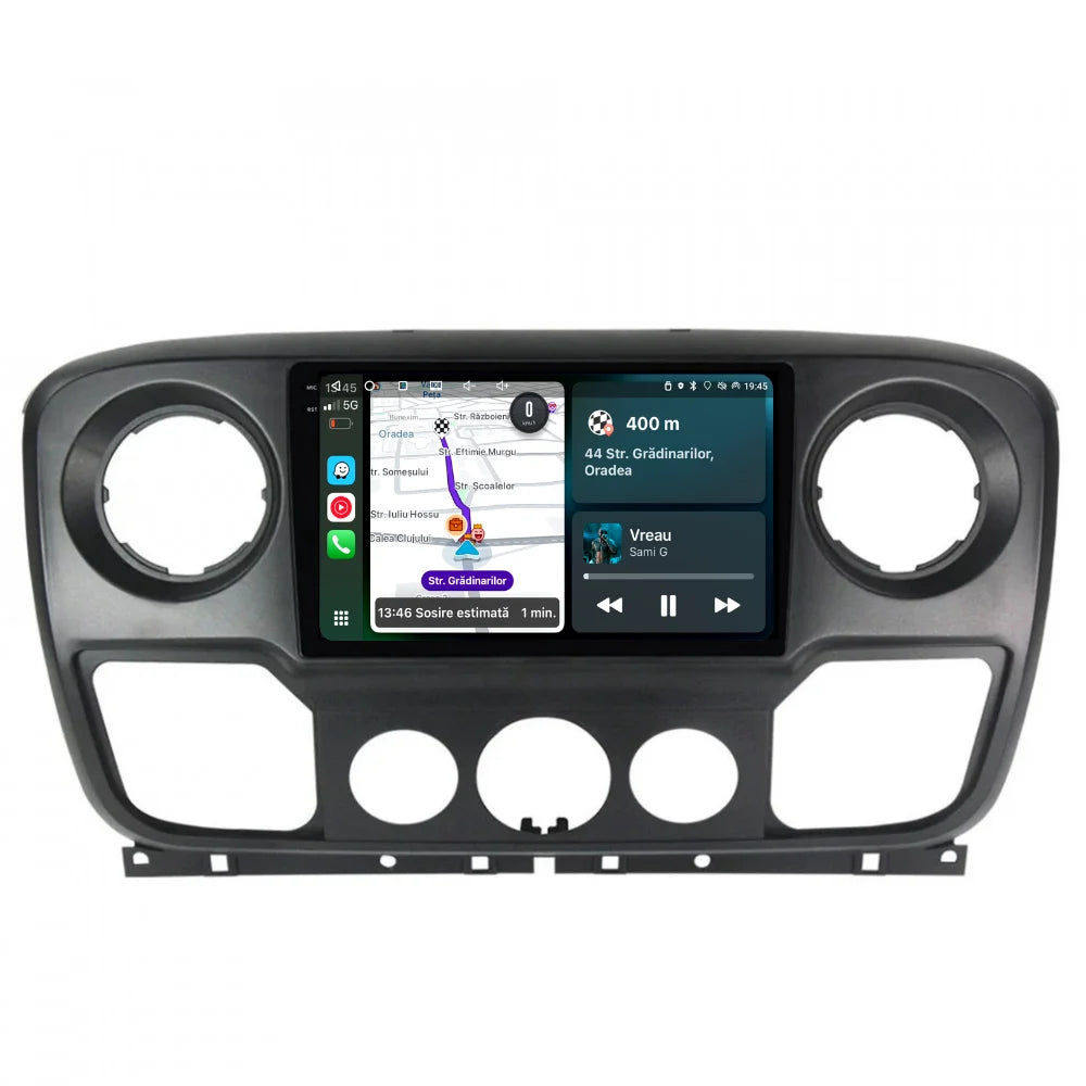 Navigatie Renault Master (2010-2020), Ecran 10 inch 2K, 12GB RAM 256GB, 8-core
