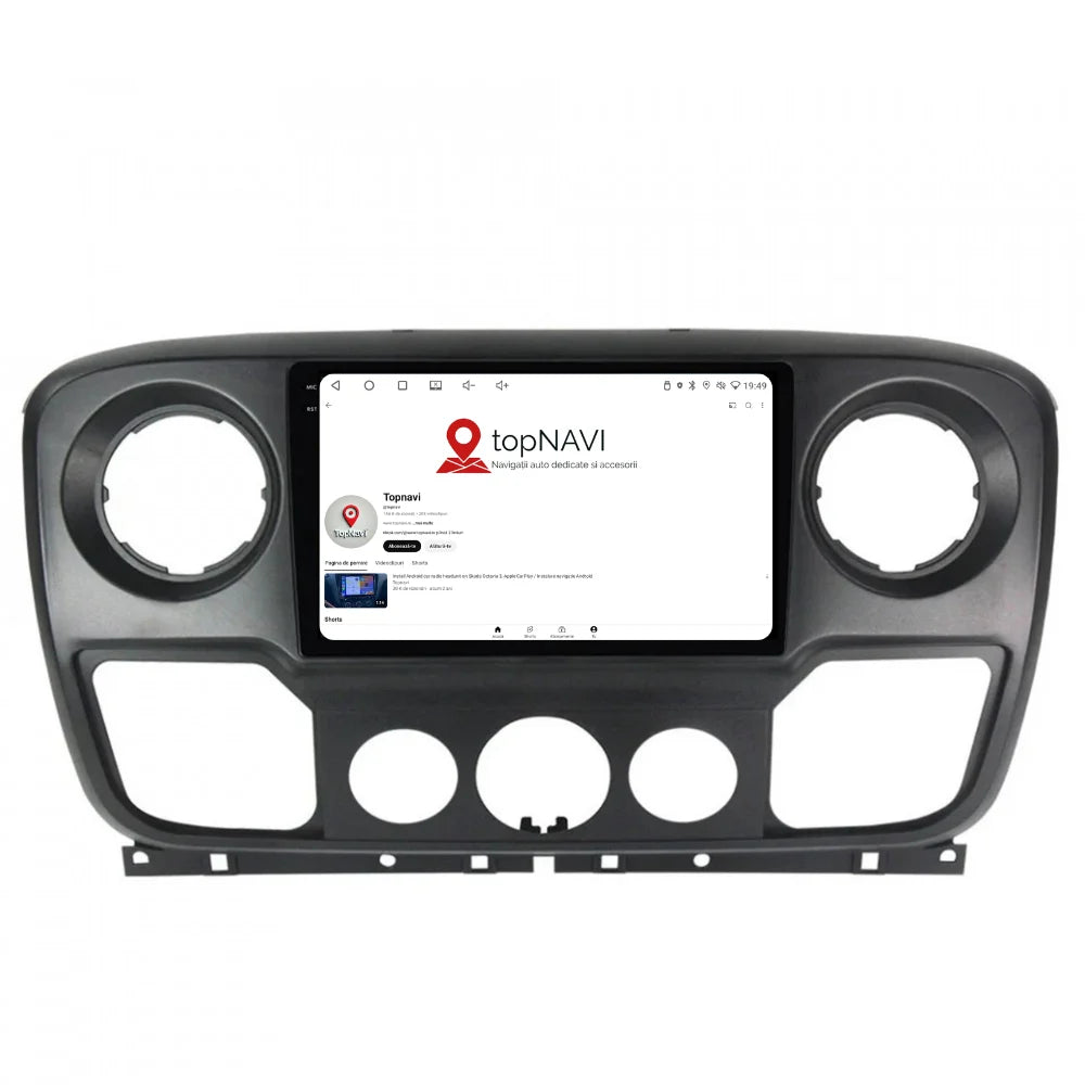 Navigatie Renault Master (2010-2020), Ecran 10 inch 2K, 12GB RAM 256GB, 8-core