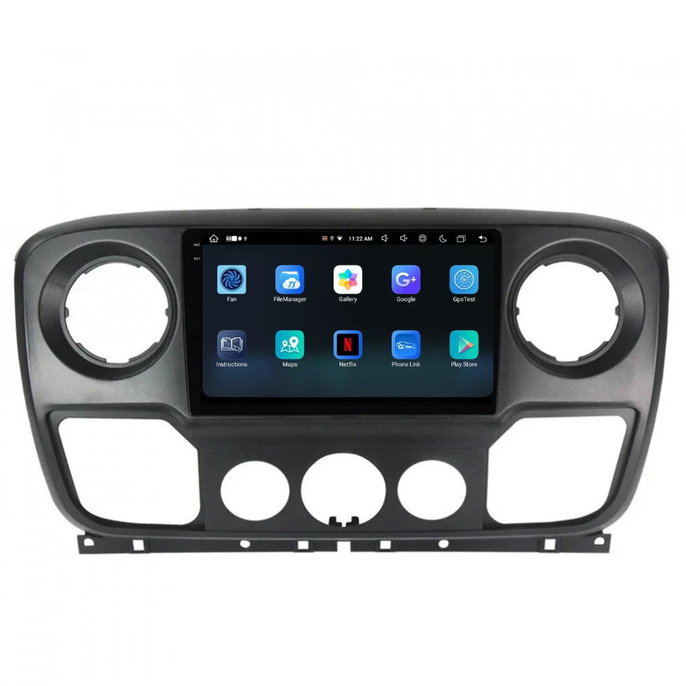 Navigatie Renault Master (2010-2020), Ecran 2K, 8GB RAM 256GB, 8-core