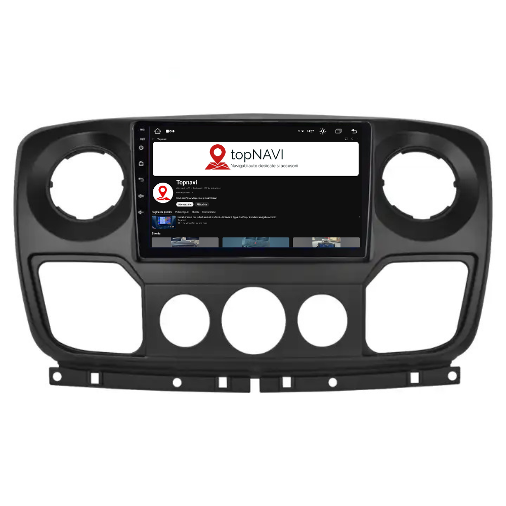 Navigatie Nissan NV400 (2010-2020), Ecran 10 inch, 1GB RAM 32GB