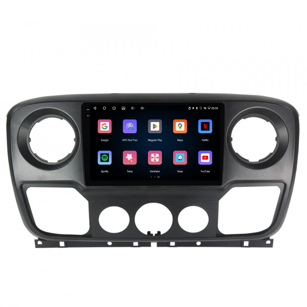 Navigatie Nissan NV400 (2010-2020), Ecran 10 inch, 2GB RAM 32GB