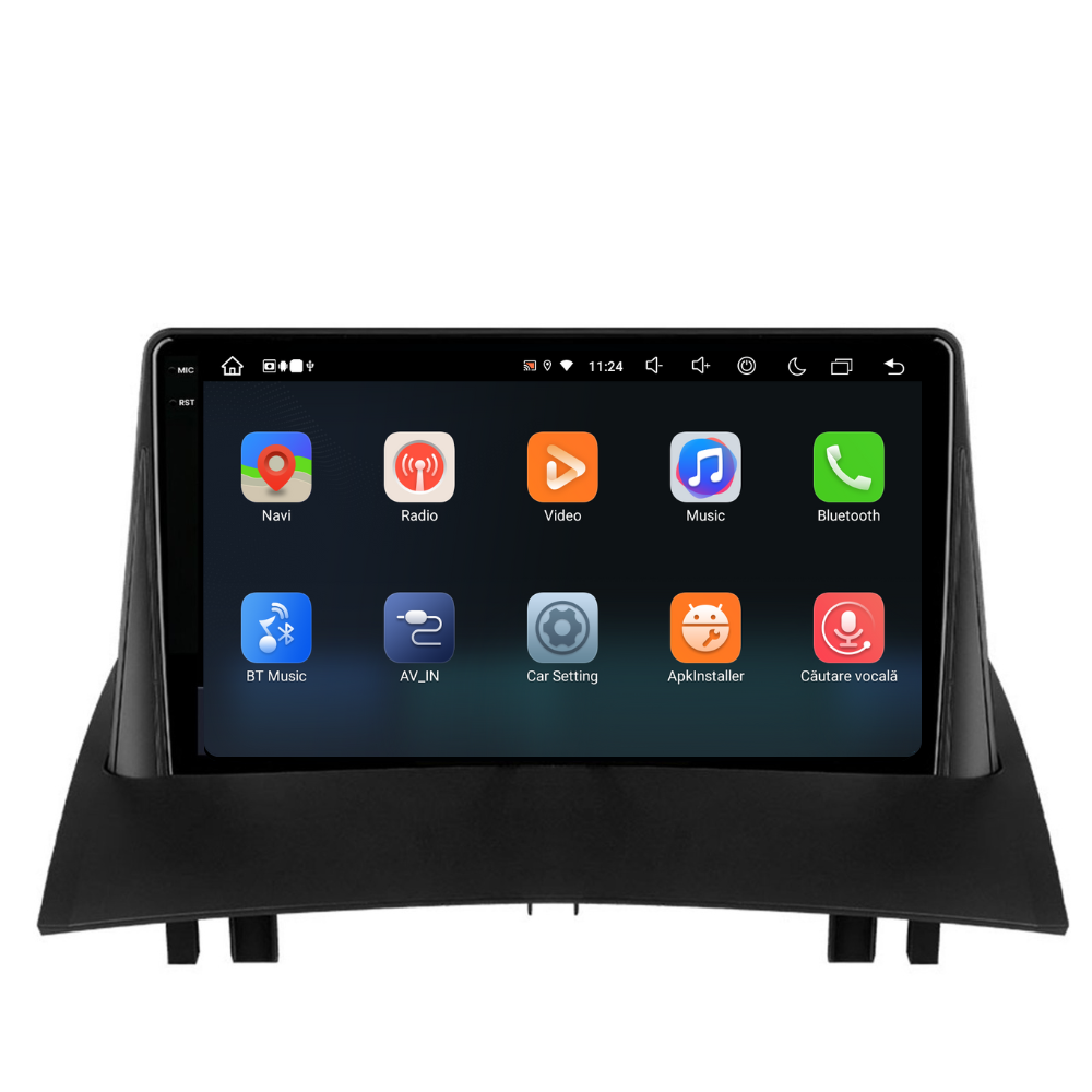 Navigatie Renault Megane 2 (2002-2009), Ecran 9 inch, 8GB RAM 256GB, 8-core