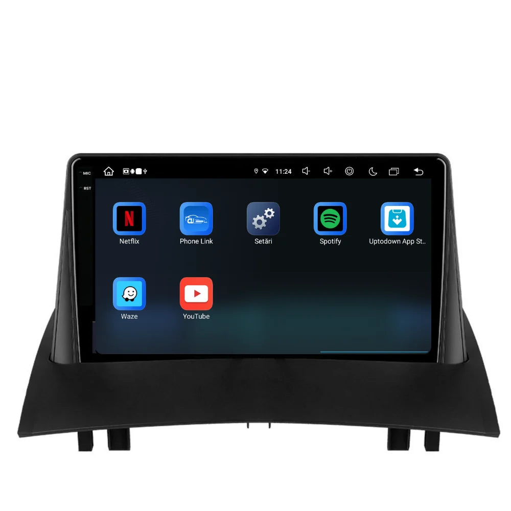 Navigatie Renault Megane 2 (2002-2009), Ecran 9 inch, 8GB RAM 256GB, 8-core