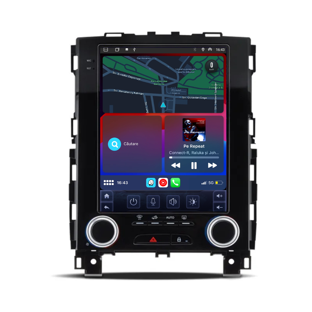 Navigatie Renault Megane 4 (2016-2022),Ecran Tesla 9.7 inch, 4GB RAM 64GB, 8-core