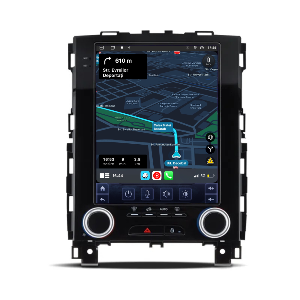 Navigatie Renault Megane 4 (2016-2022),Ecran Tesla 9.7 inch, 6GB RAM 128GB, 8-core