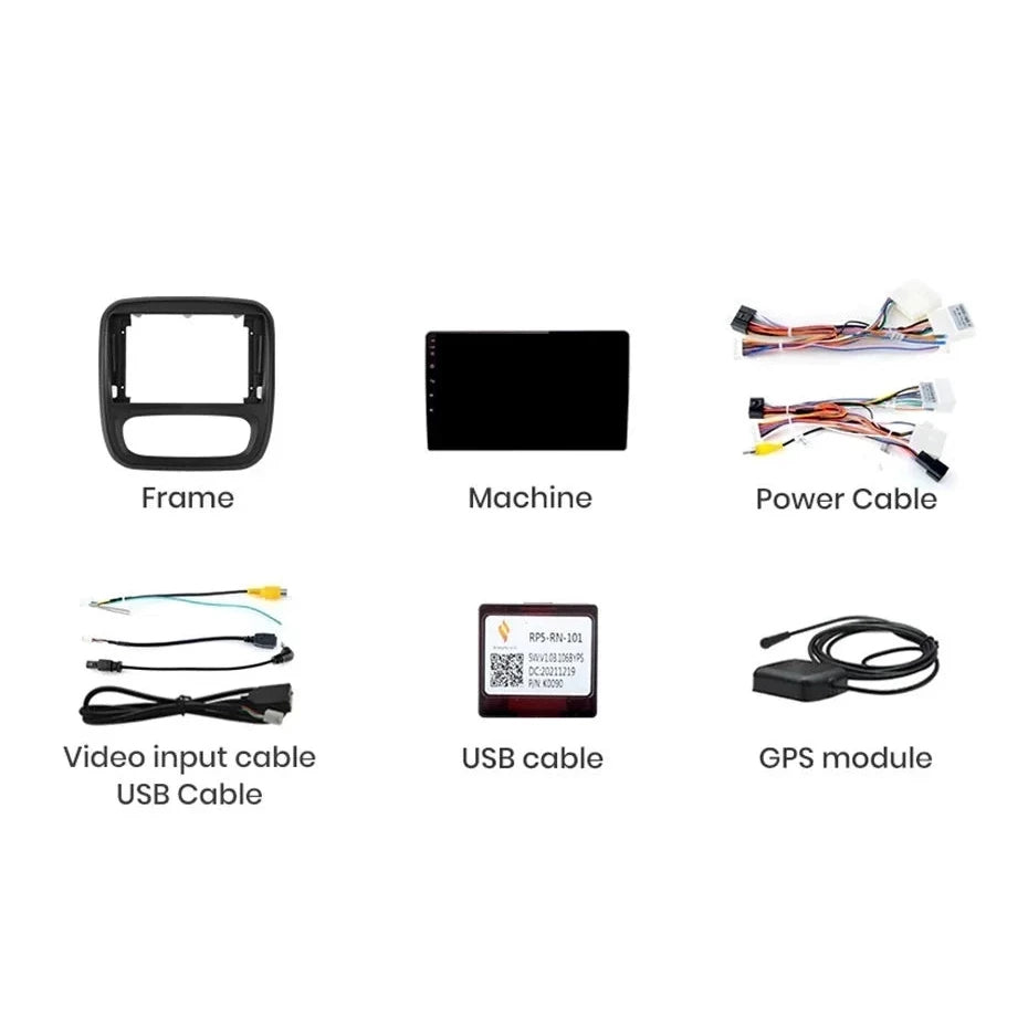 Navigatie Opel Vivaro (2014-2018), Android, Ecran 9 inch, 2GB RAM 32GB