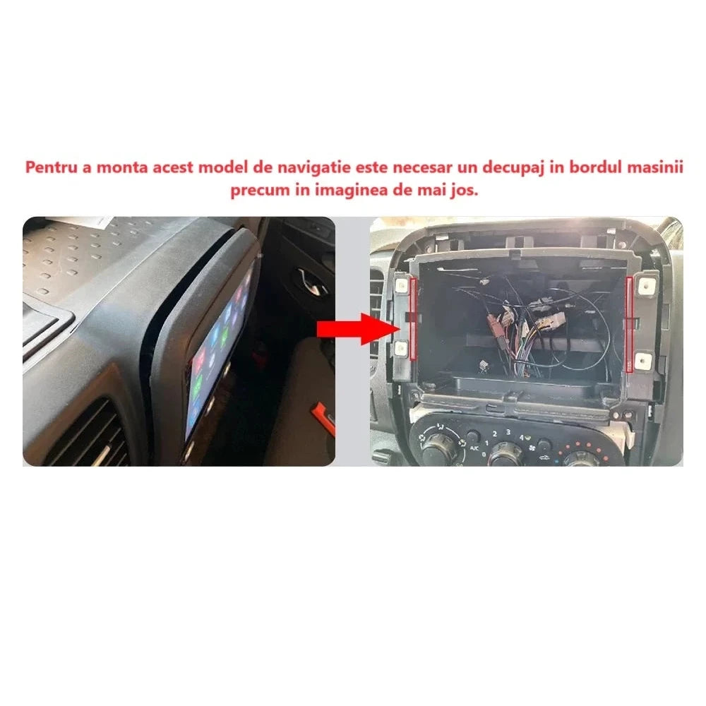 Navigatie Opel Vivaro (2014-2018), Android, Ecran 9 inch, 8GB RAM 256GB, 8-core