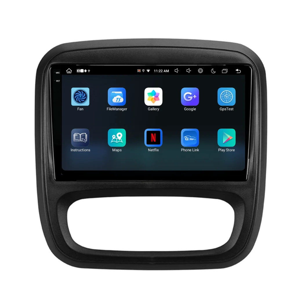Navigatie Opel Vivaro (2014-2018), Android, Ecran 9 inch, 8GB RAM 256GB, 8-core