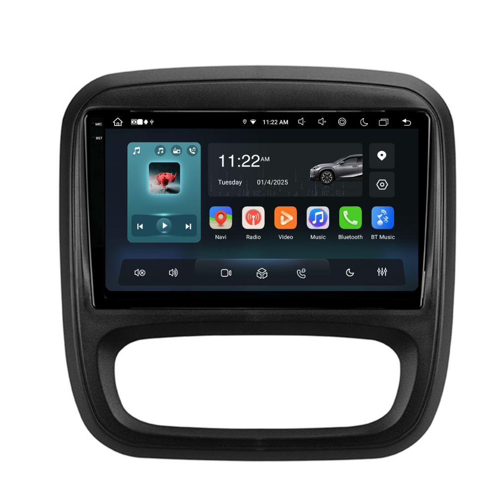Navigatie Renault Trafic (2015-2019), Android, Ecran 9 inch, 8GB RAM 256GB, 8-core