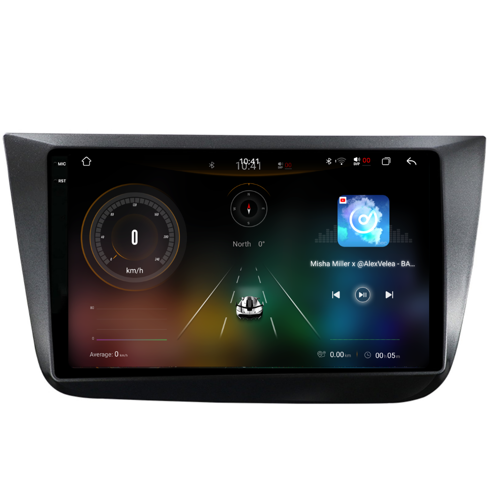 Navigatie Seat Altea (2004-2015), Ecran 9 inch 2K, 12GB RAM 256GB, 8-core