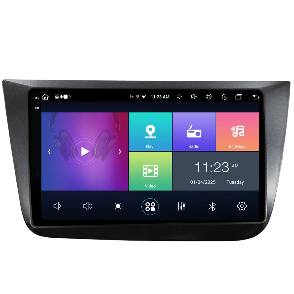 Navigatie Seat Altea (2004-2015), Ecran 9 inch, 8GB RAM 256GB, 8-core