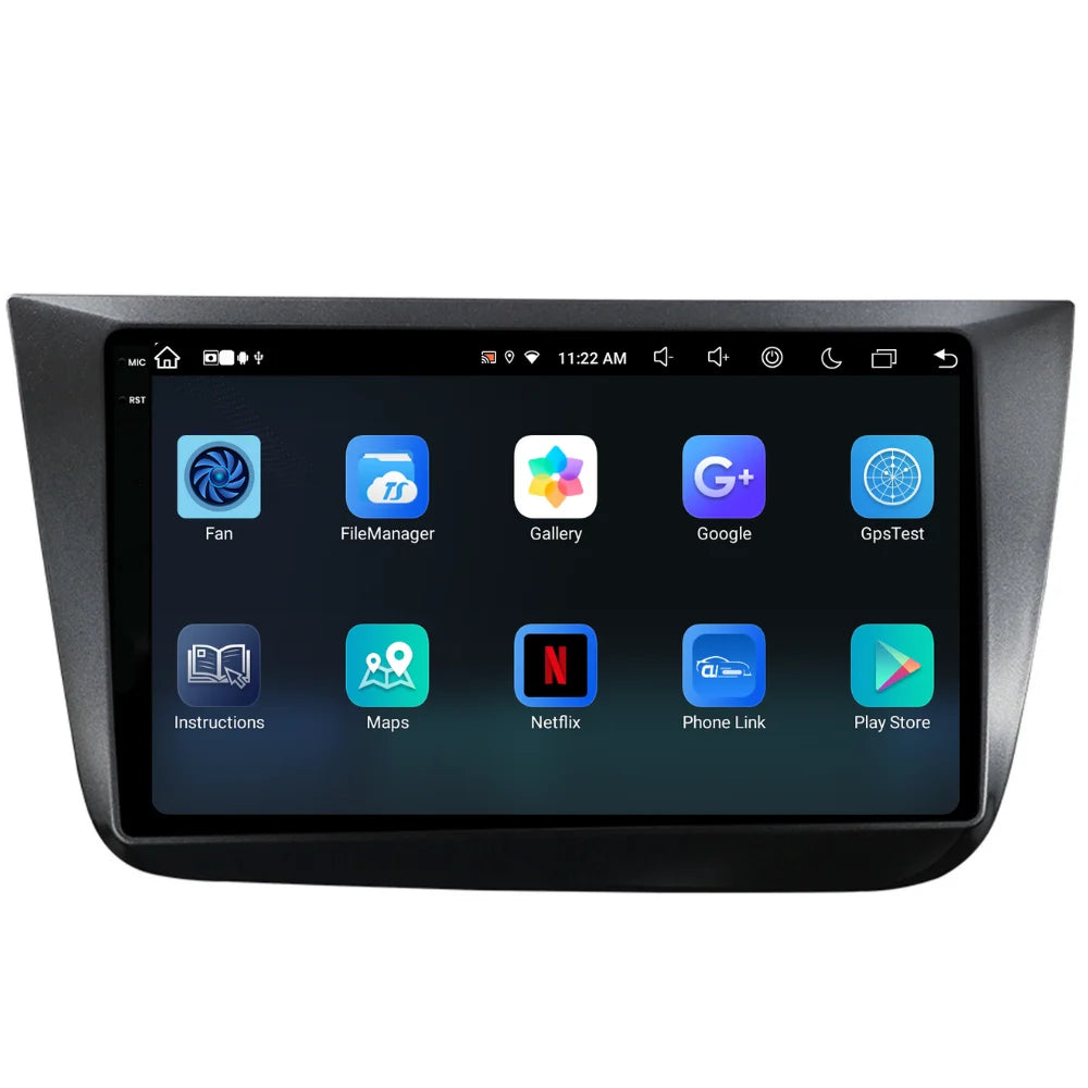 Navigatie Seat Altea (2004-2015), Ecran 9 inch, 8GB RAM 256GB, 8-core