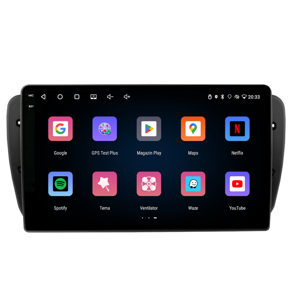 Navigatie Seat Ibiza 6J (2009-2013), Android, Ecran 9 inch, 2GB RAM 32GB