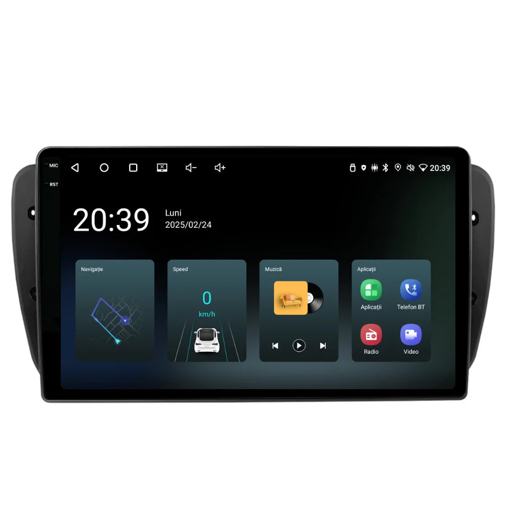 Navigatie Seat Ibiza 6J (2009-2013), Android, Ecran 9 inch, 4GB RAM 64GB, 4-core