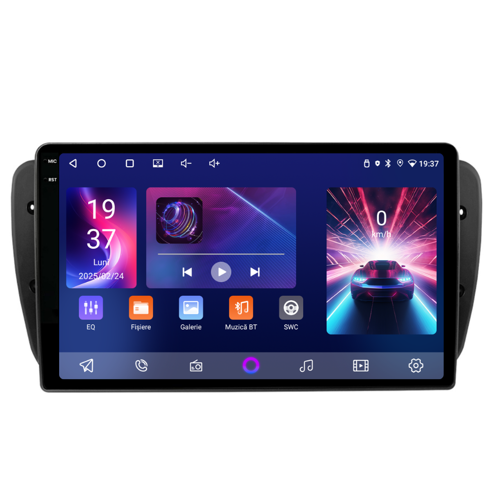 Navigatie Seat Ibiza 6J (2009-2013), Android, Ecran 9 inch, 4GB RAM 64GB, 4-core