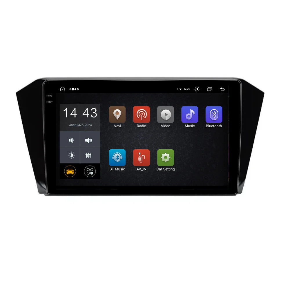 Navigatie Volkswagen Passat B8 2015-2020, Android 13,Ecran 2K, 4GB RAM 64GB, Octa Core, carplay /android auto