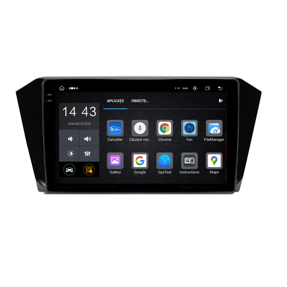 Navigatie Volkswagen Passat B8 2015-2020, Android 13,Ecran 2K, 4GB RAM 64GB, Octa Core, carplay /android auto