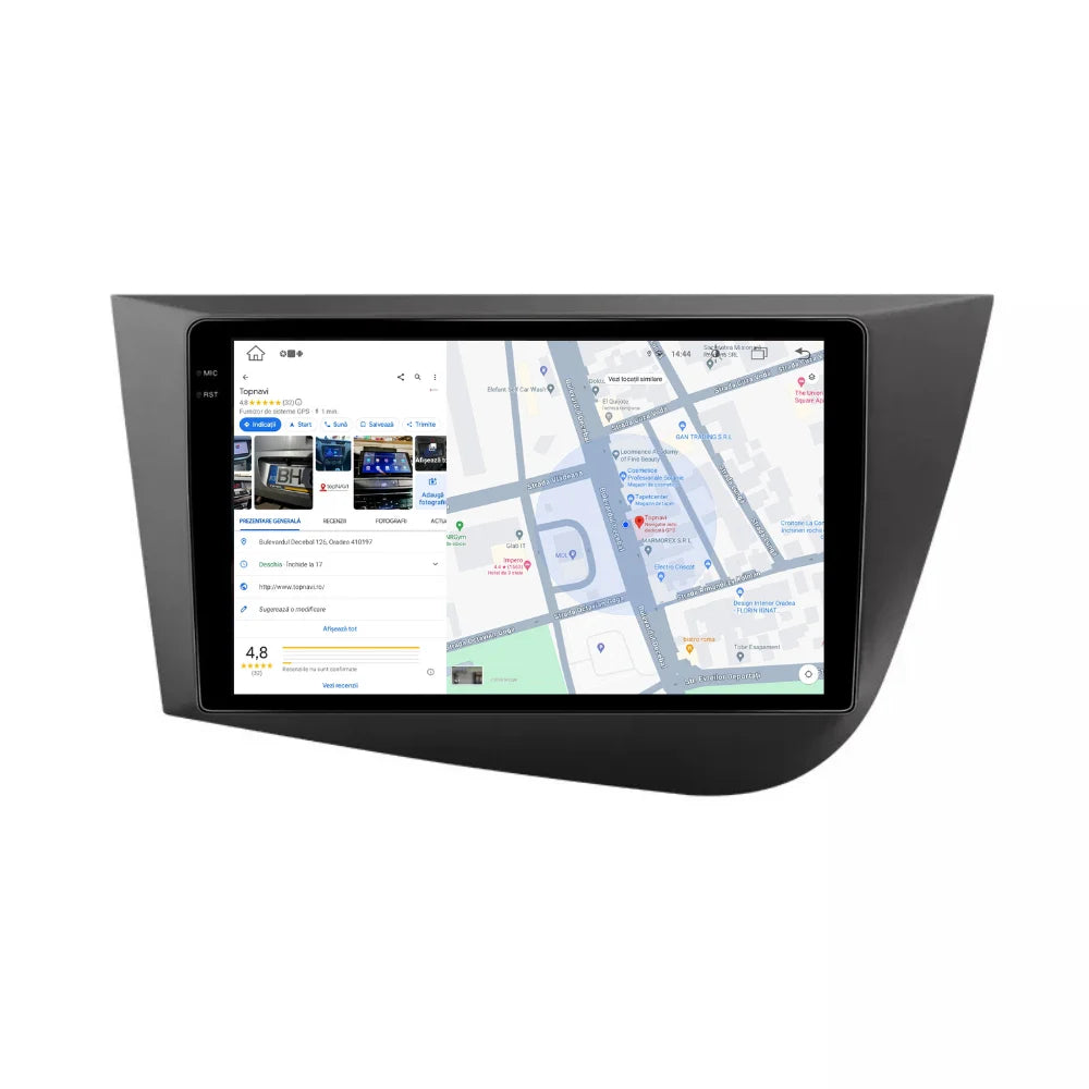 Navigatie Seat leon 2005-2012, Android 13,Ecran 2K, 8GB RAM 256GB, Octa Core, carplay /android auto