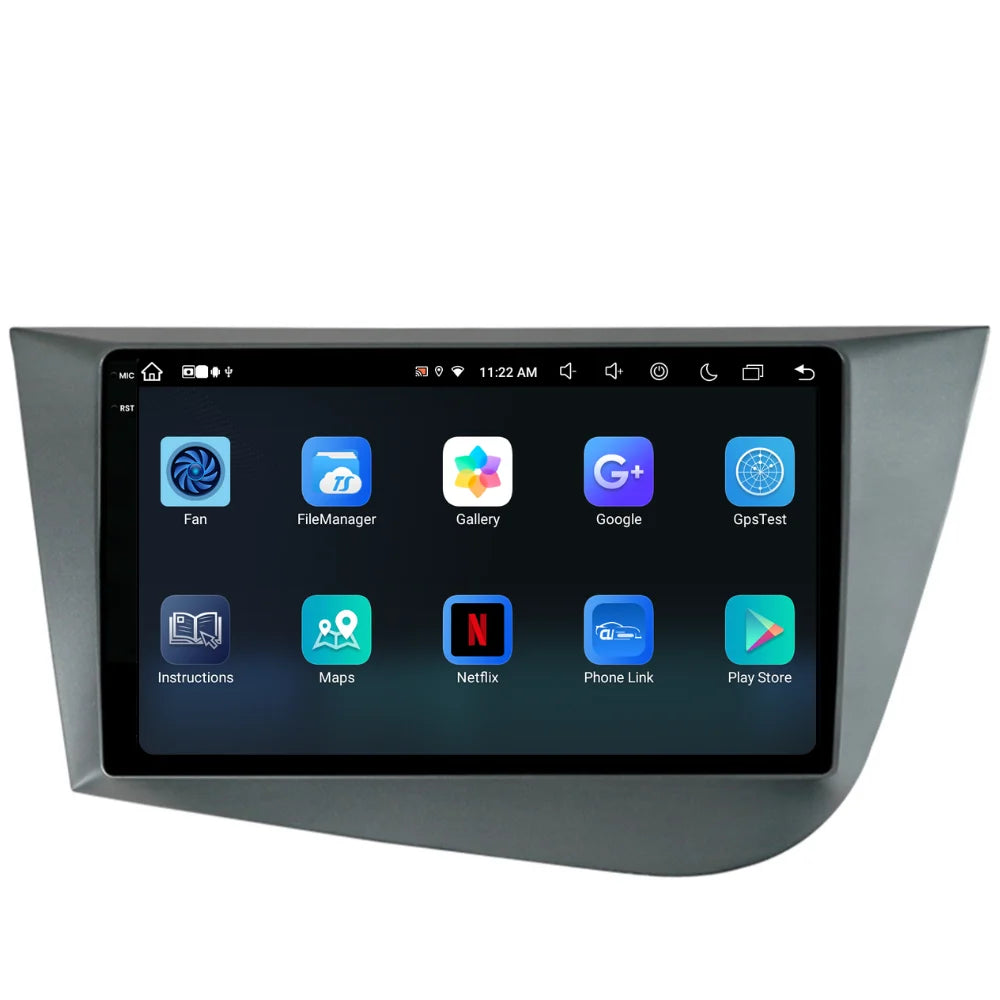 Navigatie Seat leon 2005-2012, Android 13,Ecran 2K, 8GB RAM 256GB, Octa Core, carplay /android auto