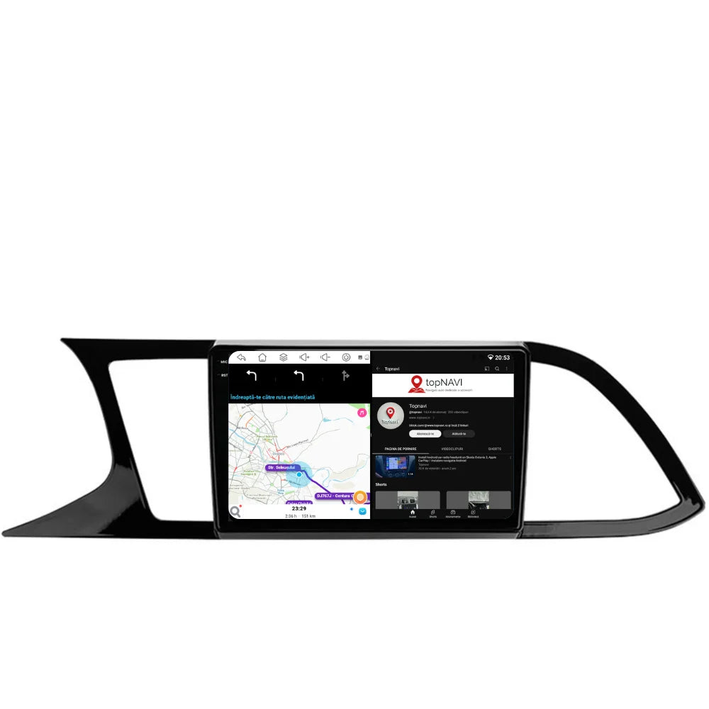 Navigatie Seat Leon 3 (2013-2020), Ecran 9 inch, 4GB RAM 64GB, 8-core