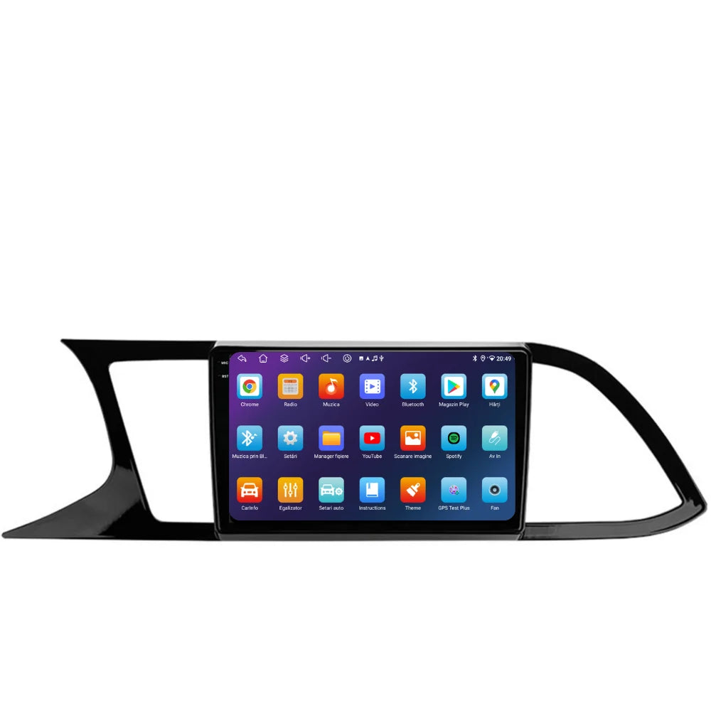 Navigatie Seat Leon 3 (2013-2020), Ecran 9 inch, 6GB RAM 128GB, 8-core