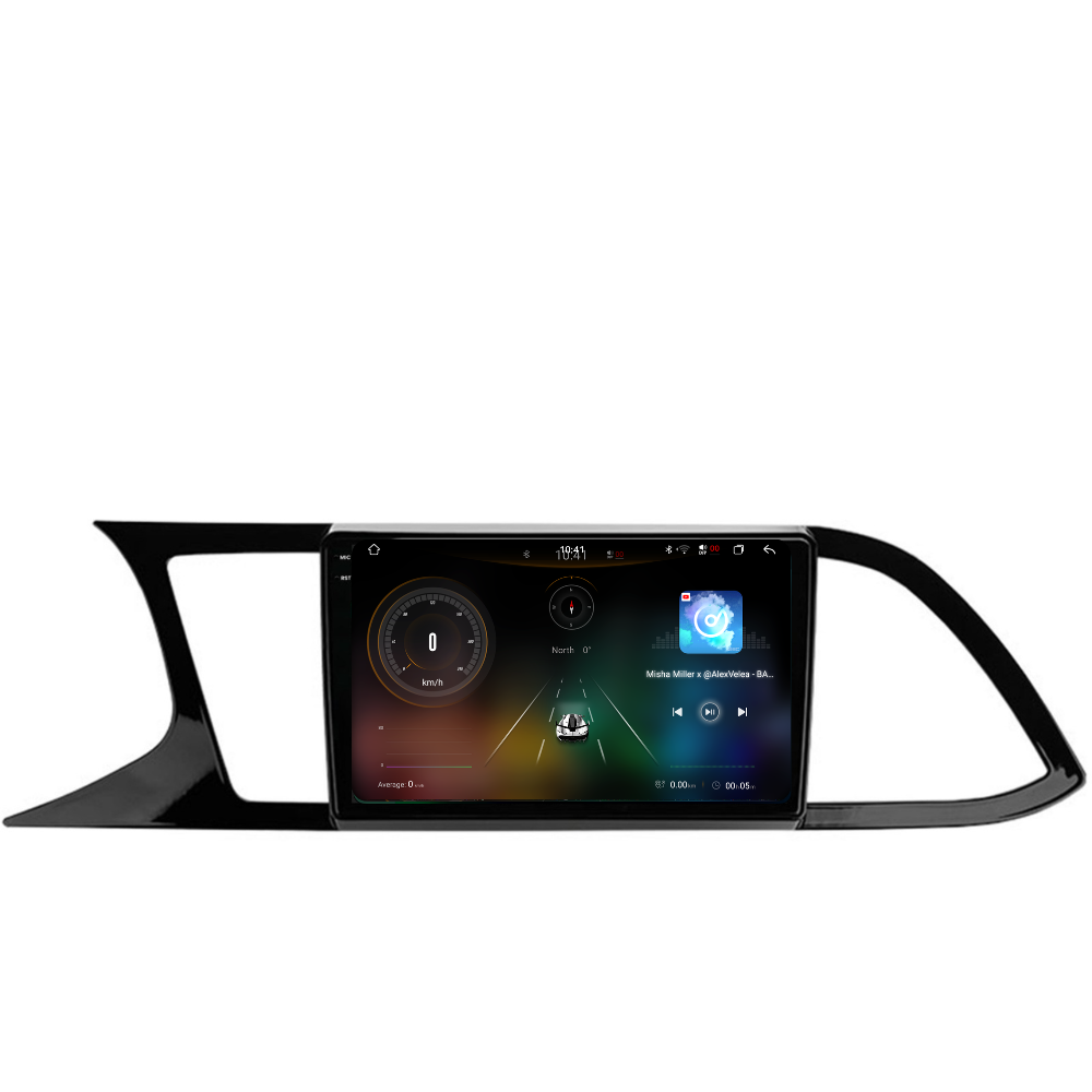 Navigatie Seat Leon 3 (2013-2020), Ecran 9 inch 2K, 12GB RAM 256GB, 8-core