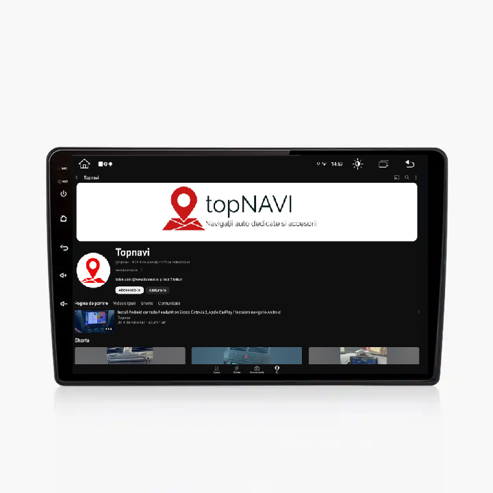 Navigatie Skoda Fabia (2008-2013), Android 12, 1GB RAM 32GB, 10 inch