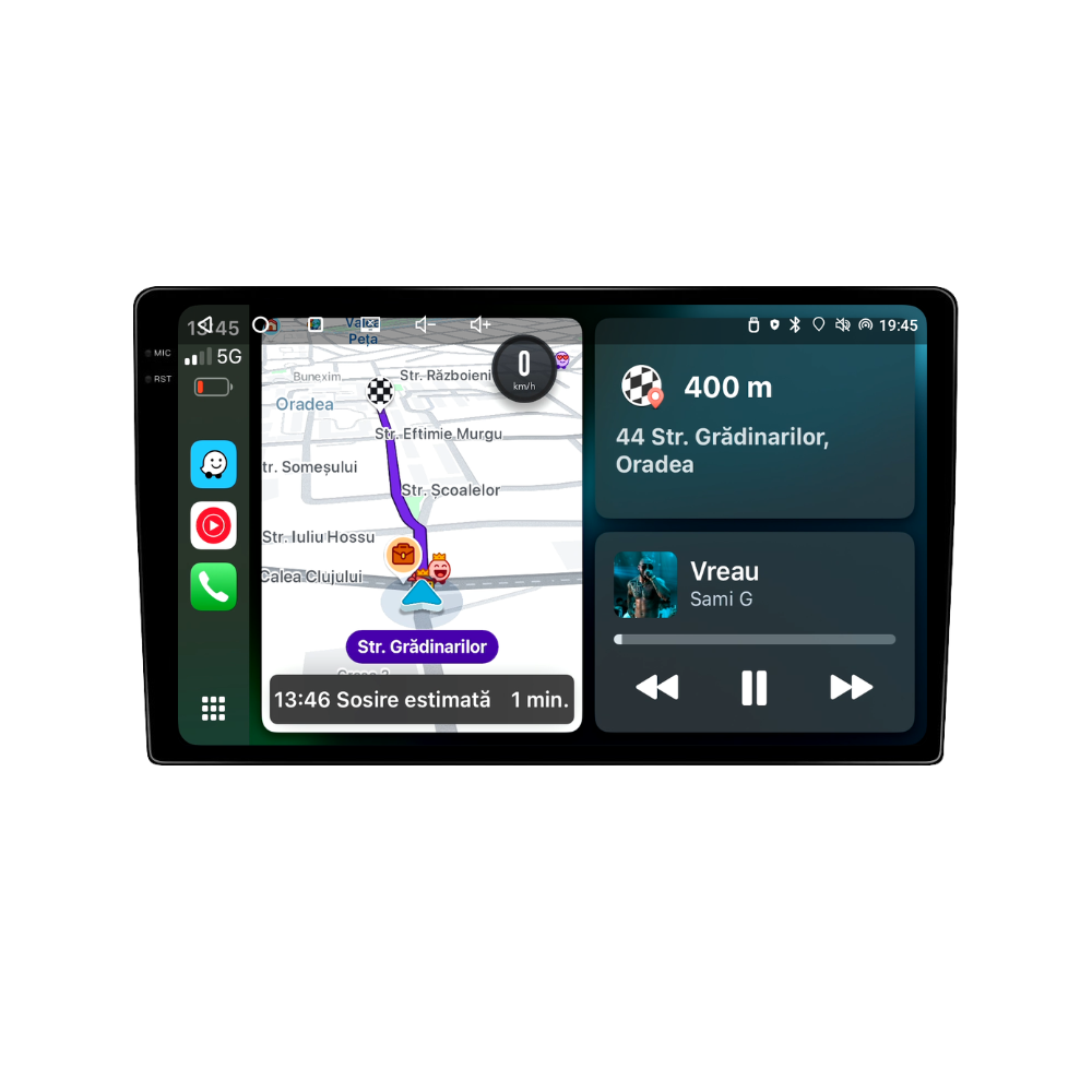 Navigatie Skoda Fabia (2008-2013), Android, Ecran 10 inch, 4GB RAM 64GB, 8-core