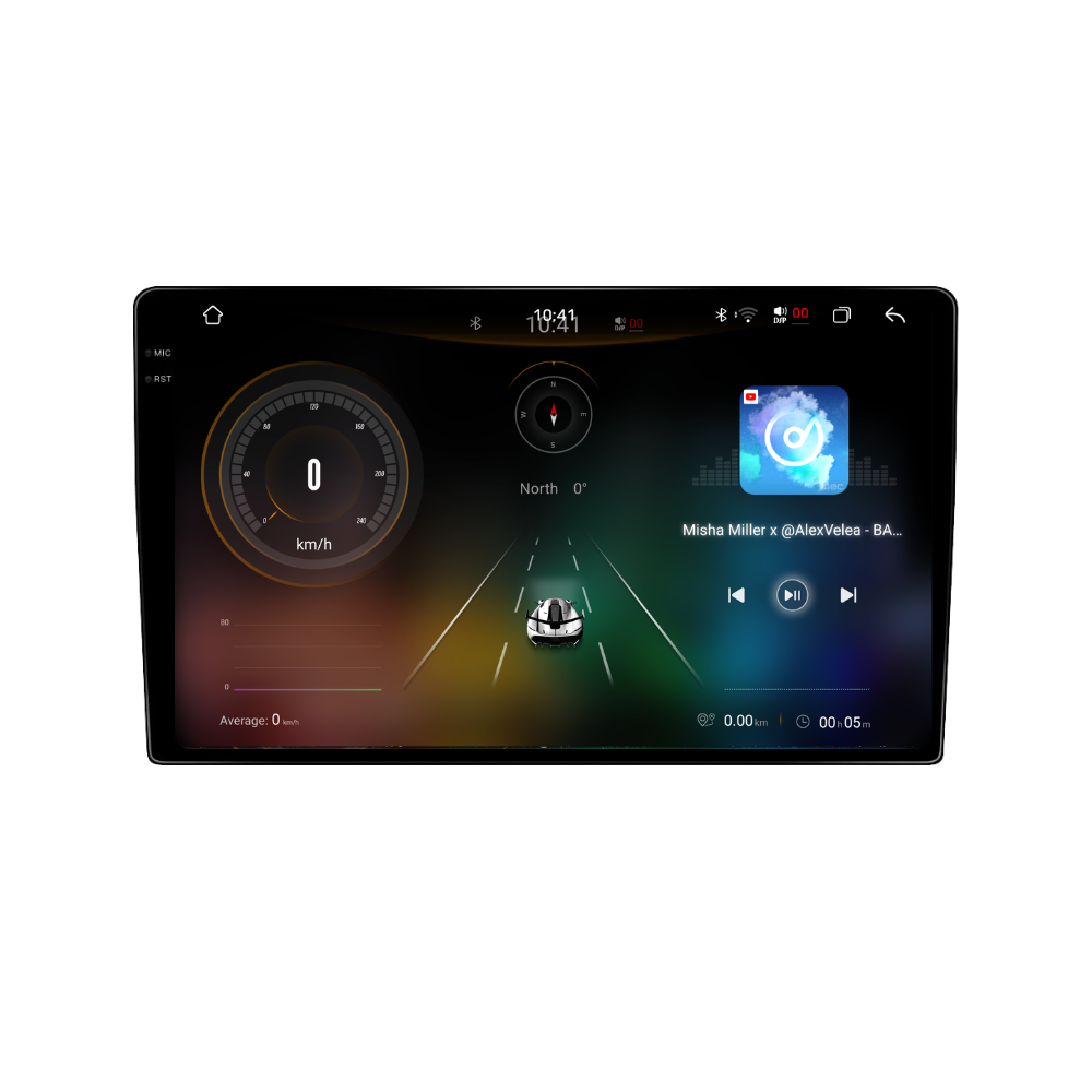 Navigatie Skoda Fabia (2008-2013), Android, Ecran 10 inch 2K, 12GB RAM 256GB, 8-core