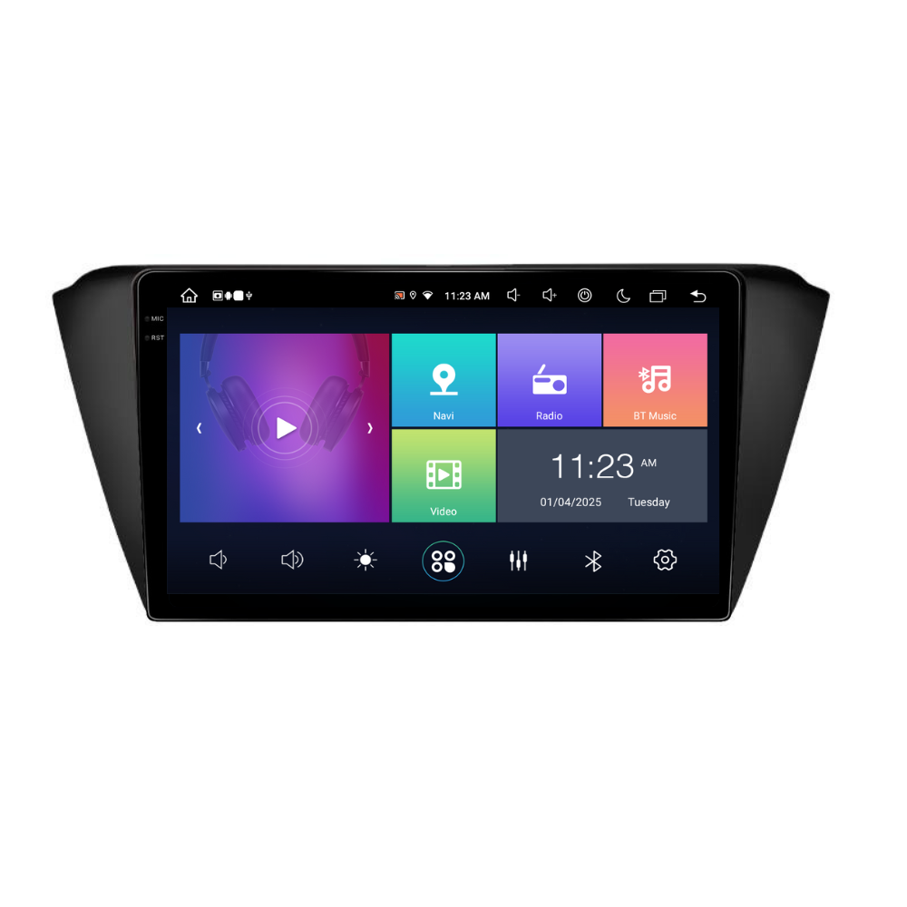 Navigatie Skoda Fabia (2014-2019), Android, Ecran 2K, 8GB RAM 256GB, 8-core