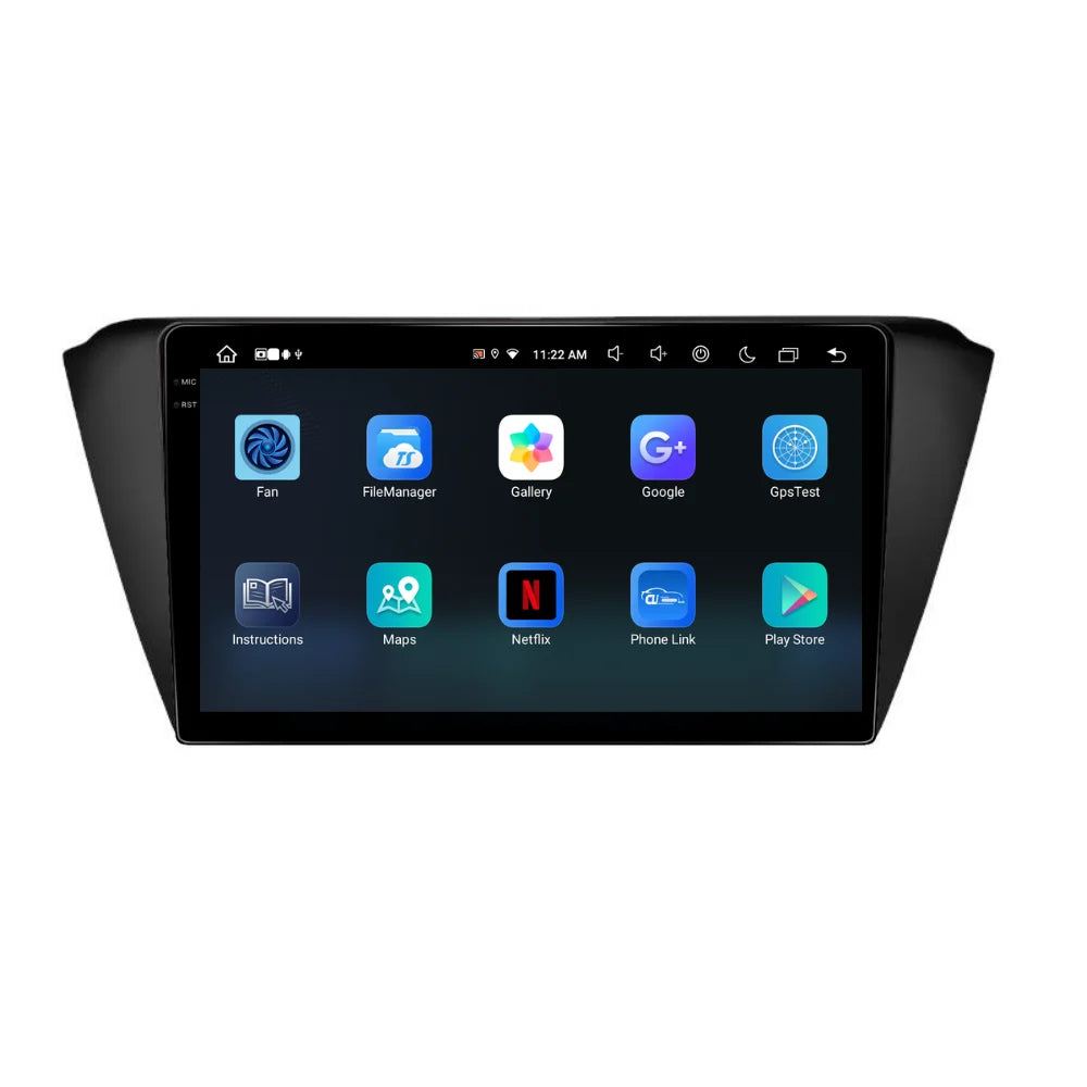 Navigatie Skoda Fabia (2014-2019), Android, Ecran 2K, 4GB RAM 64GB, 8-core