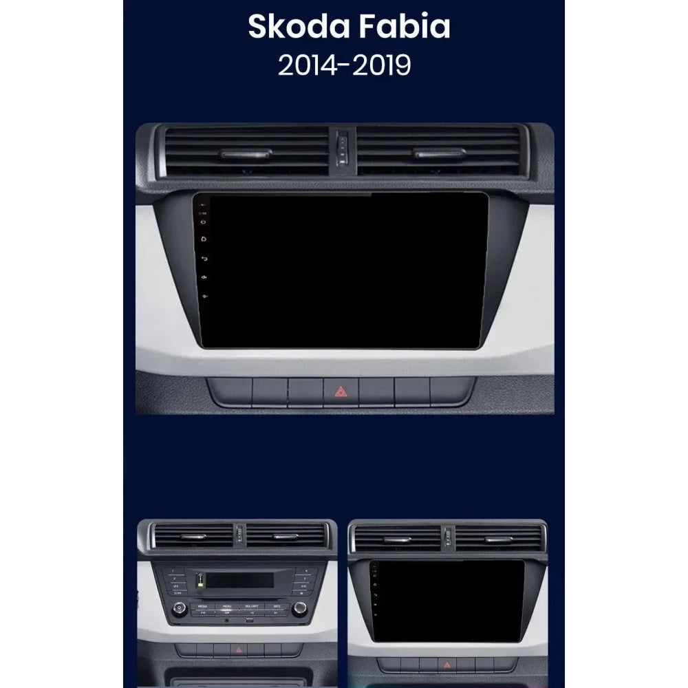 Navigatie Skoda Fabia (2014-2019), Android, Ecran 2K, 4GB RAM 64GB, 8-core