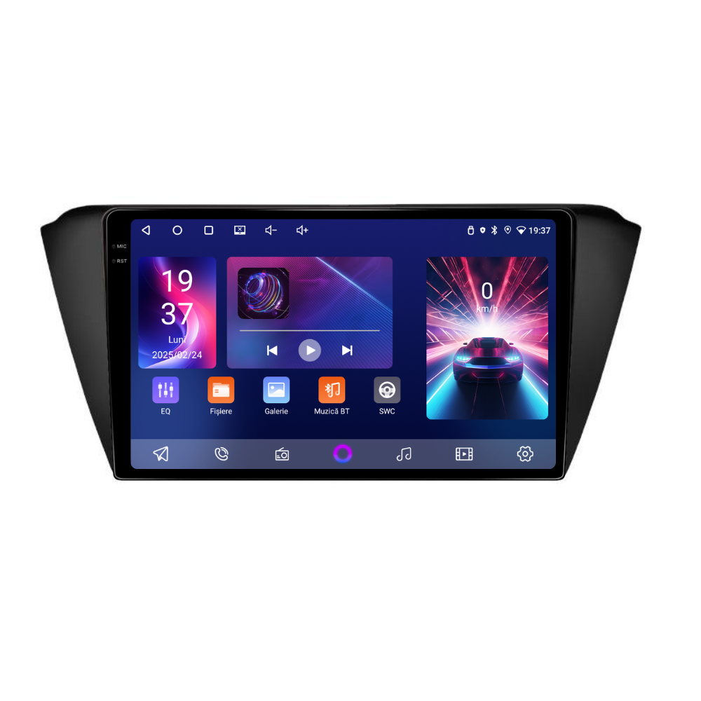 Navigatie Skoda Fabia (2014-2019), Android, Ecran 9 inch, 4GB RAM 64GB, 8-core