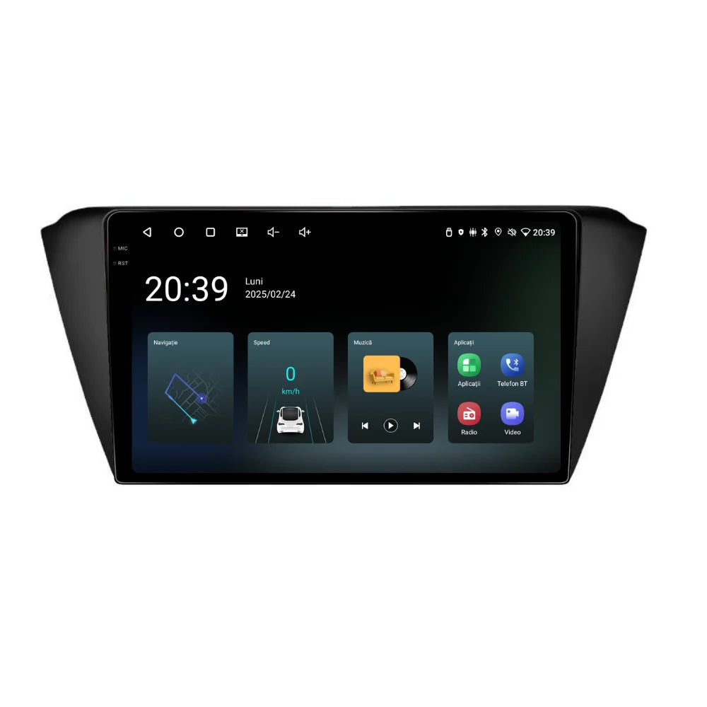 Navigatie Skoda Fabia (2014-2019), Android, Ecran 9 inch, 4GB RAM 64GB, 8-core