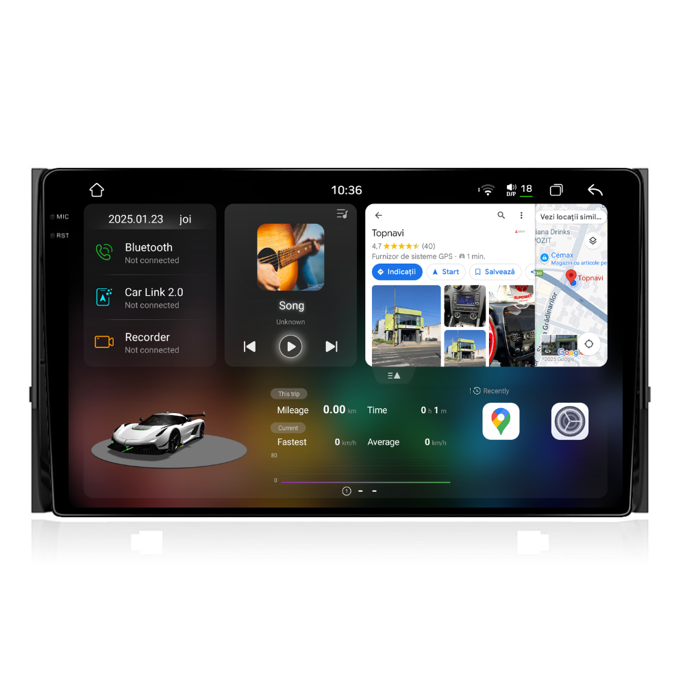 Navigatie Skoda Kodiaq (2016-2024), Android, Ecran 10 inch 2K, 12GB RAM 256GB, 8-core
