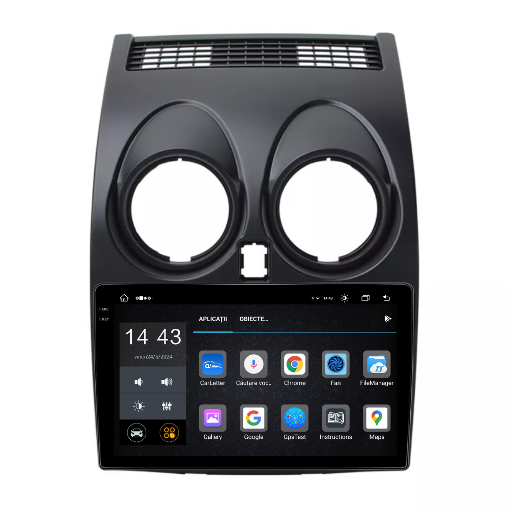 Navigatie Nissan qashqai J10 (2006-2014), Android 13,Ecran 2K, 4GB RAM 64GB, Octa Core, carplay /android auto